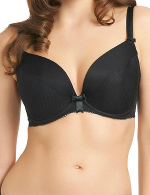 Lauren by Freya, a padded, deep plunge bra for excellent cleavage. Style 4824.