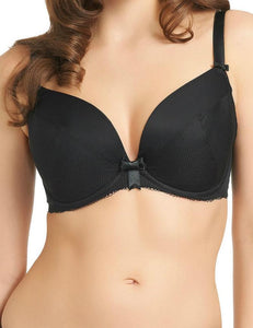 Lauren by Freya, a padded, deep plunge bra for excellent cleavage. Style 4824.