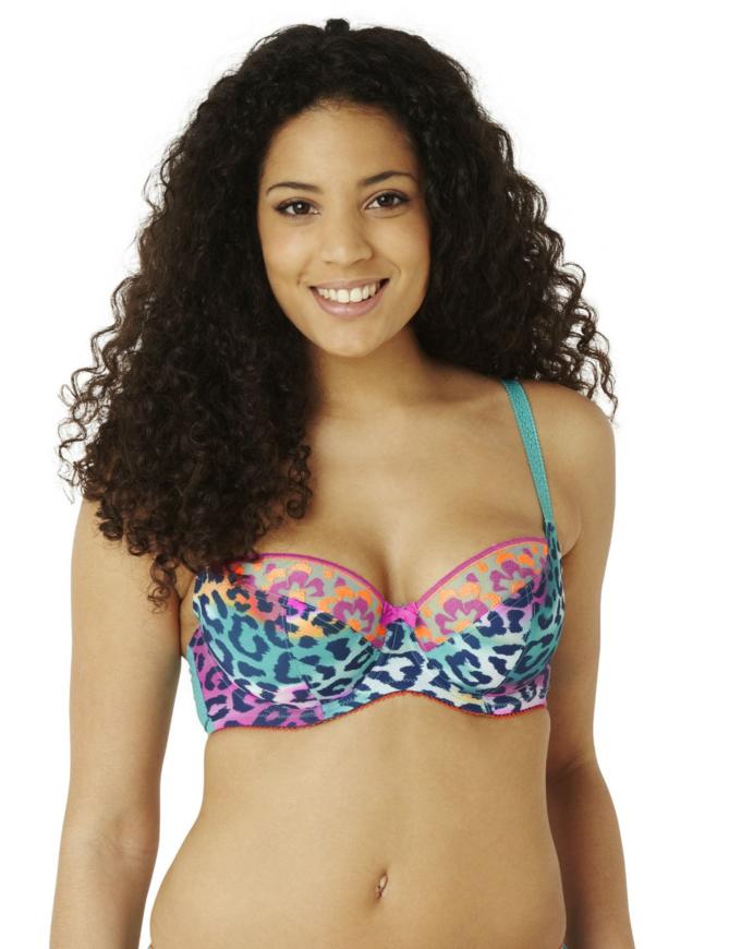 This fun Maya bra by Cleo brings the engineering of Panache with a playful twist. Style  7471.