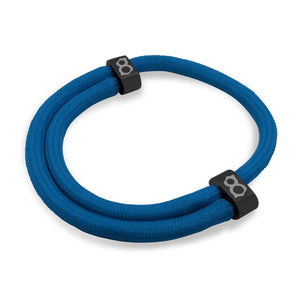 st8te Handmade Blue and black Rope Bracelet | Adjustable Slim Rope Slider
