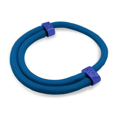 st8te Handmade Blue Rope Bracelet | Adjustable Slim Rope Slider