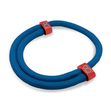 st8te Handmade Blue and Red Rope Bracelet | Adjustable Slim Rope Slider