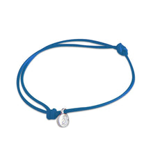 st8te Handmade Blue Rope Bracelet with Charm | Adjustable Rope Slider