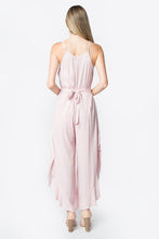Pink Ruffled Jumpsuit