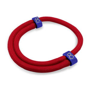 st8te Handmade Red Rope Bracelet with Various Adjustable Color Sliders