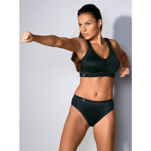 Anita "Active", a front closing, softcup, sports bra that is mean to the bone when it comes to your workout. Style  5523