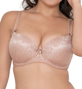 Curvy Kate's Smoothie, a contoured, plunge bra that lays smooth below your top and offers a great shape. Style - CK2401.