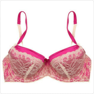 Mimi Holliday, all silk, all plunge, in fuschia, Tarte Tatin is all you ever need in a bra! Style  AW11215
